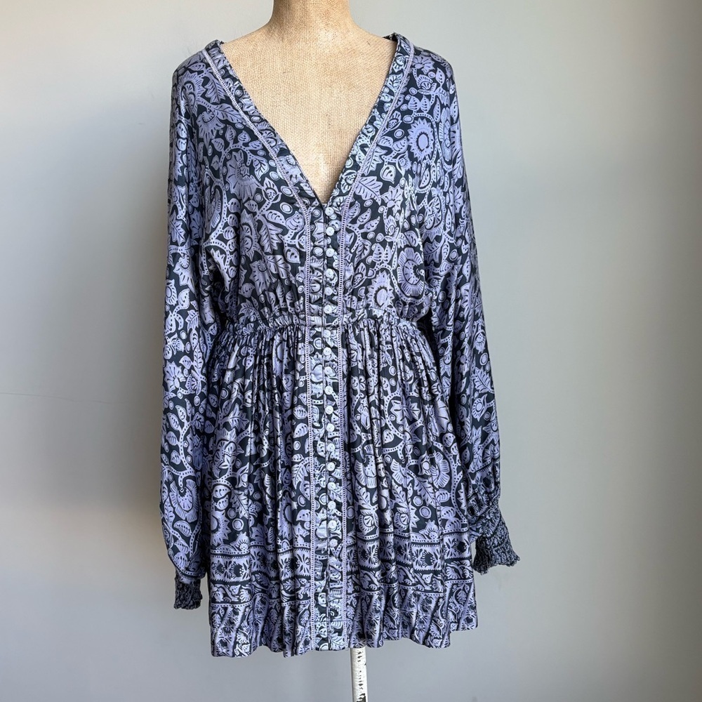 Omika Harper Mini Dress Tanvi Ink Size SMALL NWT - Picture 3 of 9